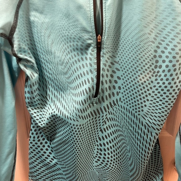 Nike Pro Light Blue Athletic Top - Picture 2 of 8